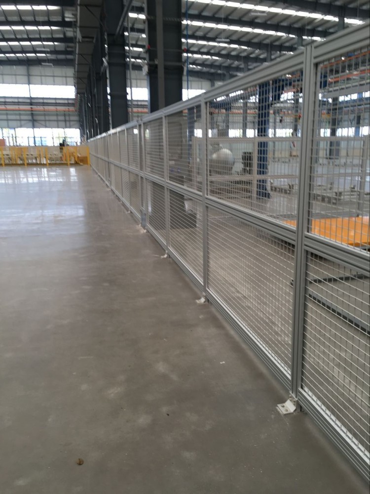 鋁型材防護(hù)圍欄 鋁型材防護(hù)圍欄