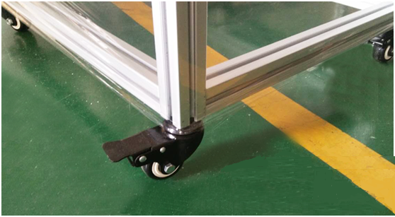為移動方便鋁型材流水輸送線可以安裝腳輪嗎？好處有哪些？